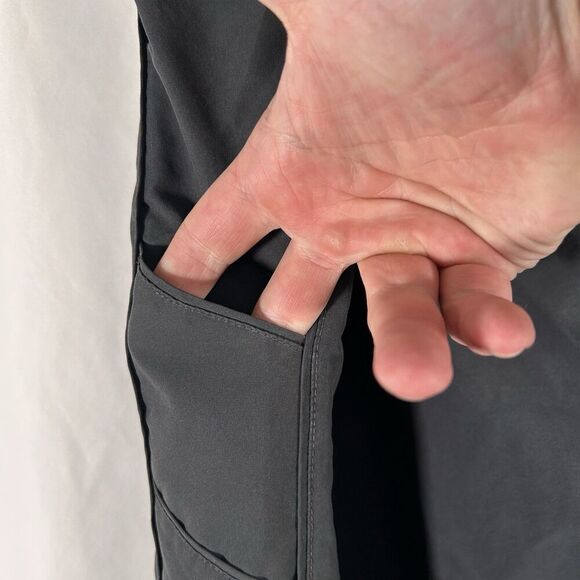 Nike Athletic Department Joggers Men's Large Grey Pockets Embroidered Logo - Picture 9 of 12